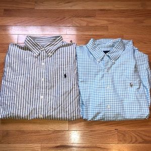 2 XL POLO DRESS SHIRTS